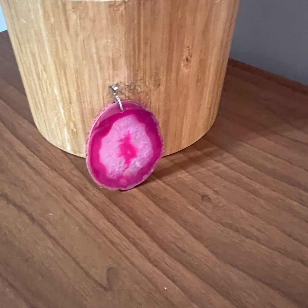 Geode pendant.